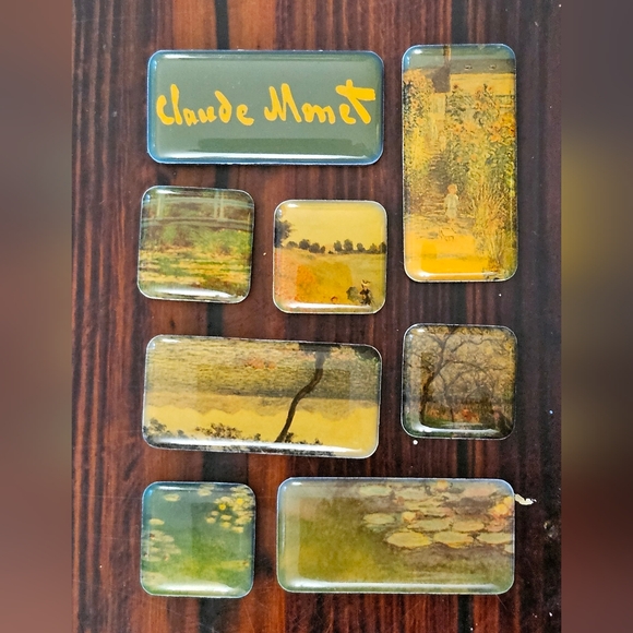 Artistic Mini Magnet Set with Vintage Designs - Picture 3 of 7